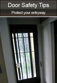 Door Safety Tips - protect your entryway